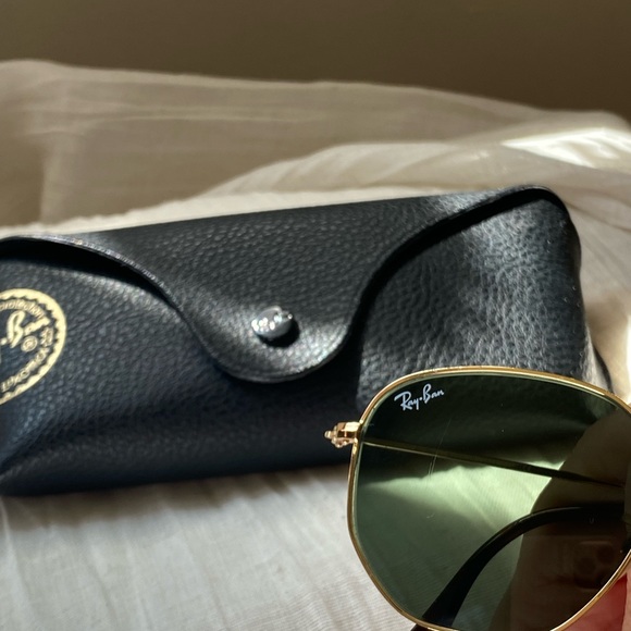 Ray Ban Octagonal Sunglasses - Picture 4 of 10